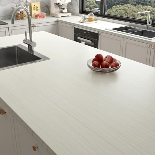  Stickyart Beige White Self Adhesive Wooden Contact Paper for Cabinets and Furniture
| Stickyart Thick Waterproof Peel a